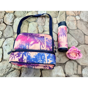 Pottery barn lunch bag and water bottle